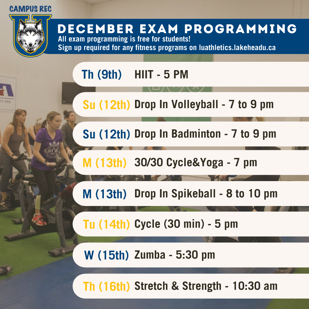 DropIn Badminton Lakehead University